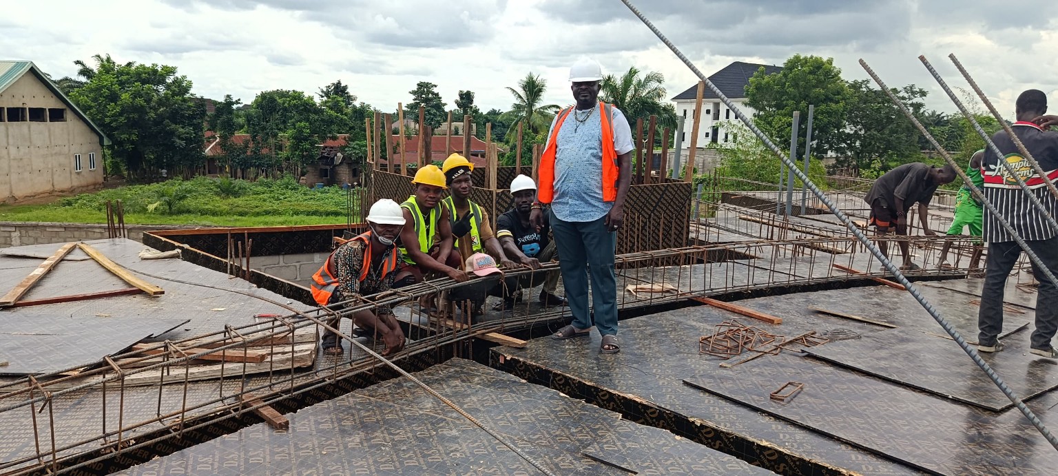 Cone Multi Ventures leader with construction team