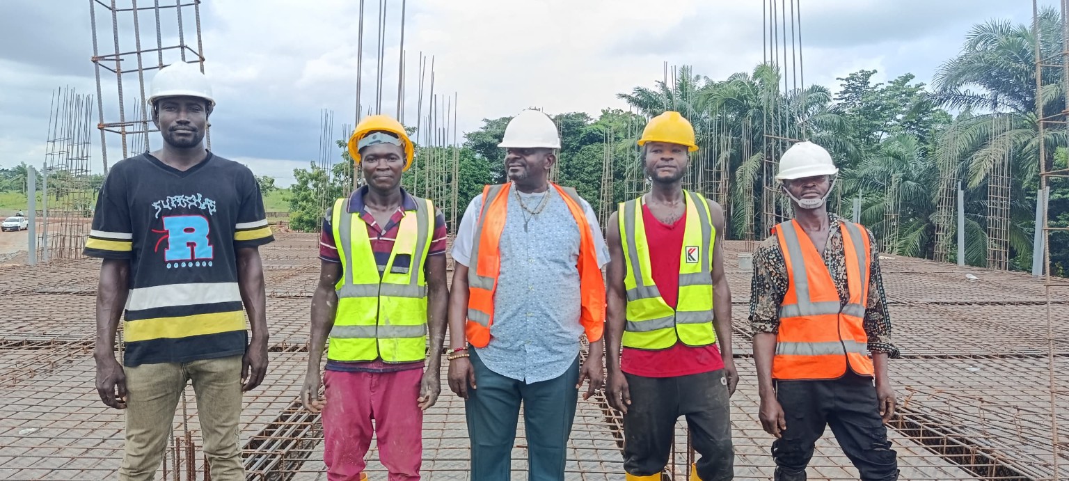 Cone Multi Ventures construction team on site