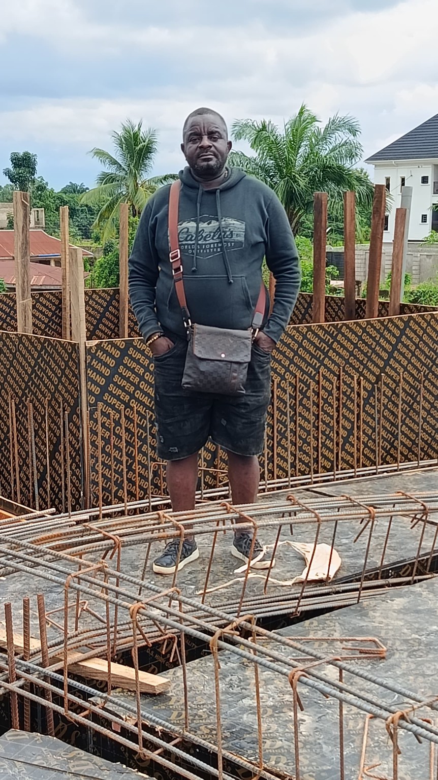 Cone Multi Ventures representative at a construction project