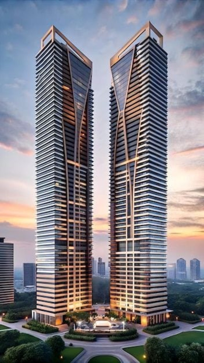 Twin tower development