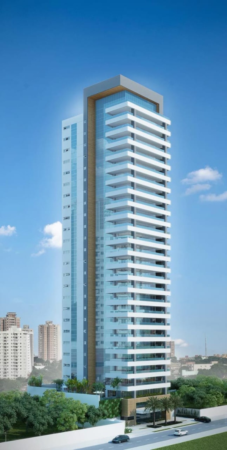 Modern residential tower
